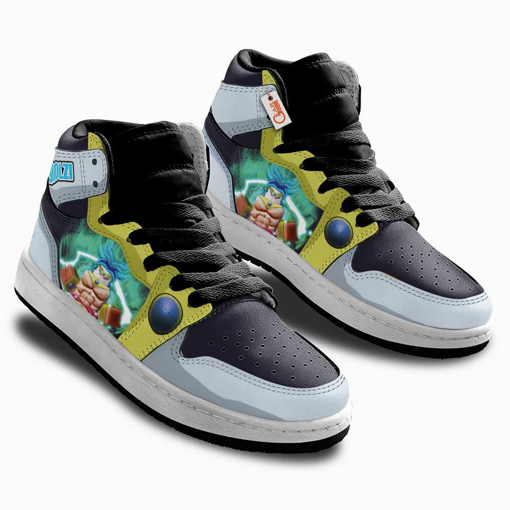 Super Brolzi Personalized Kids High-Top Sneakers