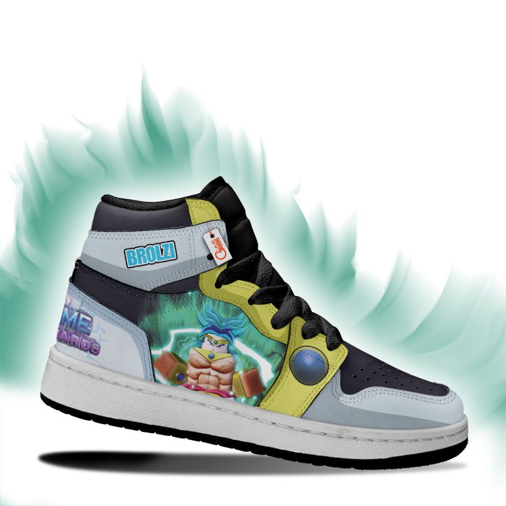 Super Brolzi Personalized Kids High-Top Sneakers