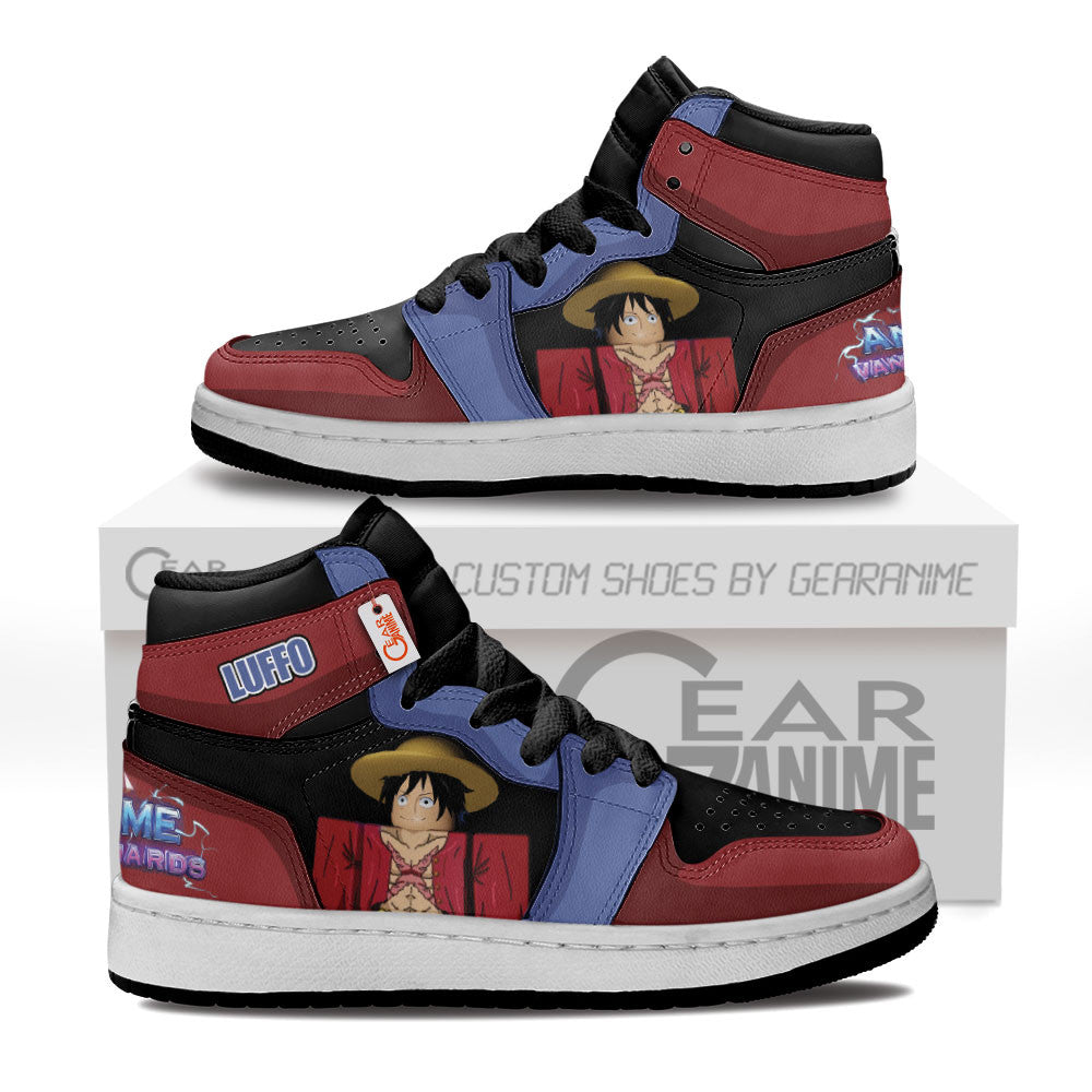 Luffo Personalized Kids High-Top Sneakers