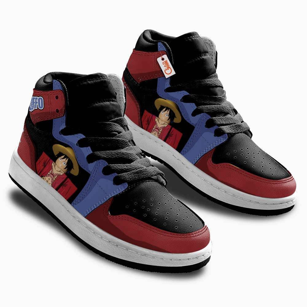 Luffo Personalized Kids High-Top Sneakers