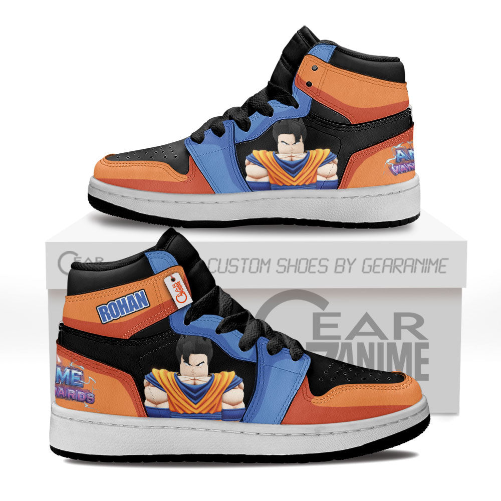 Rohan Personalized Kids High-Top Sneakers
