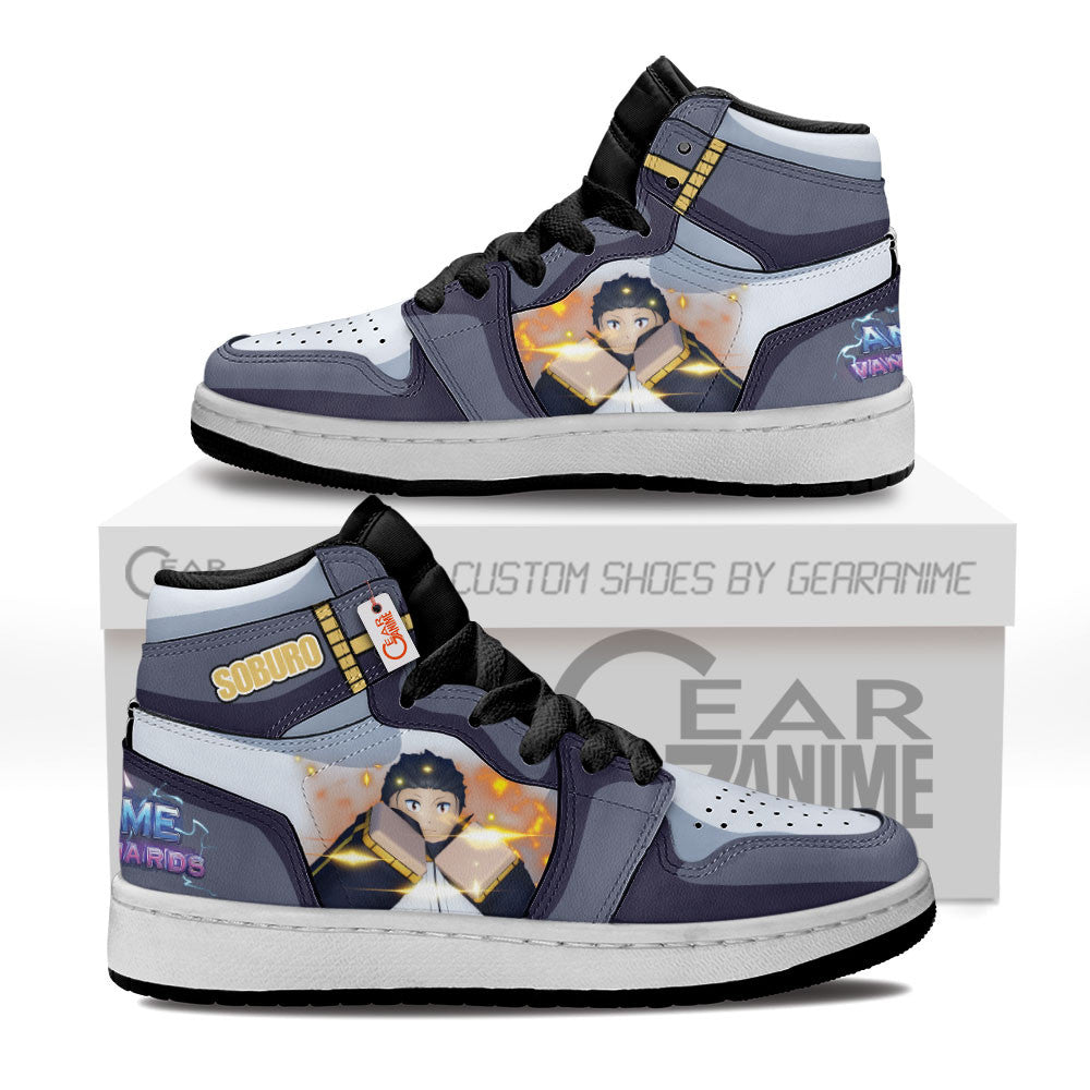 Soburo Personalized Kids High-Top Sneakers