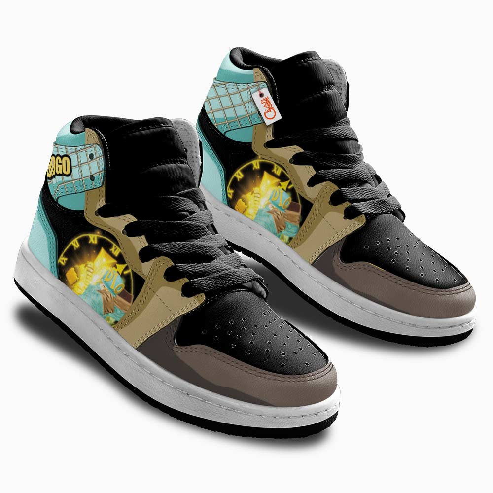 Diogo Personalized Kids High-Top Sneakers