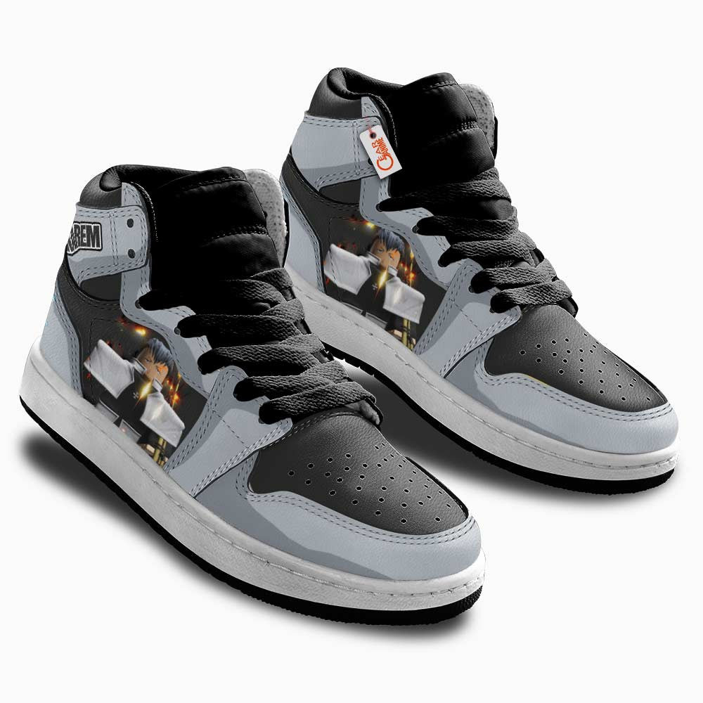 Karem Chilled Personalized Kids High-Top Sneakers