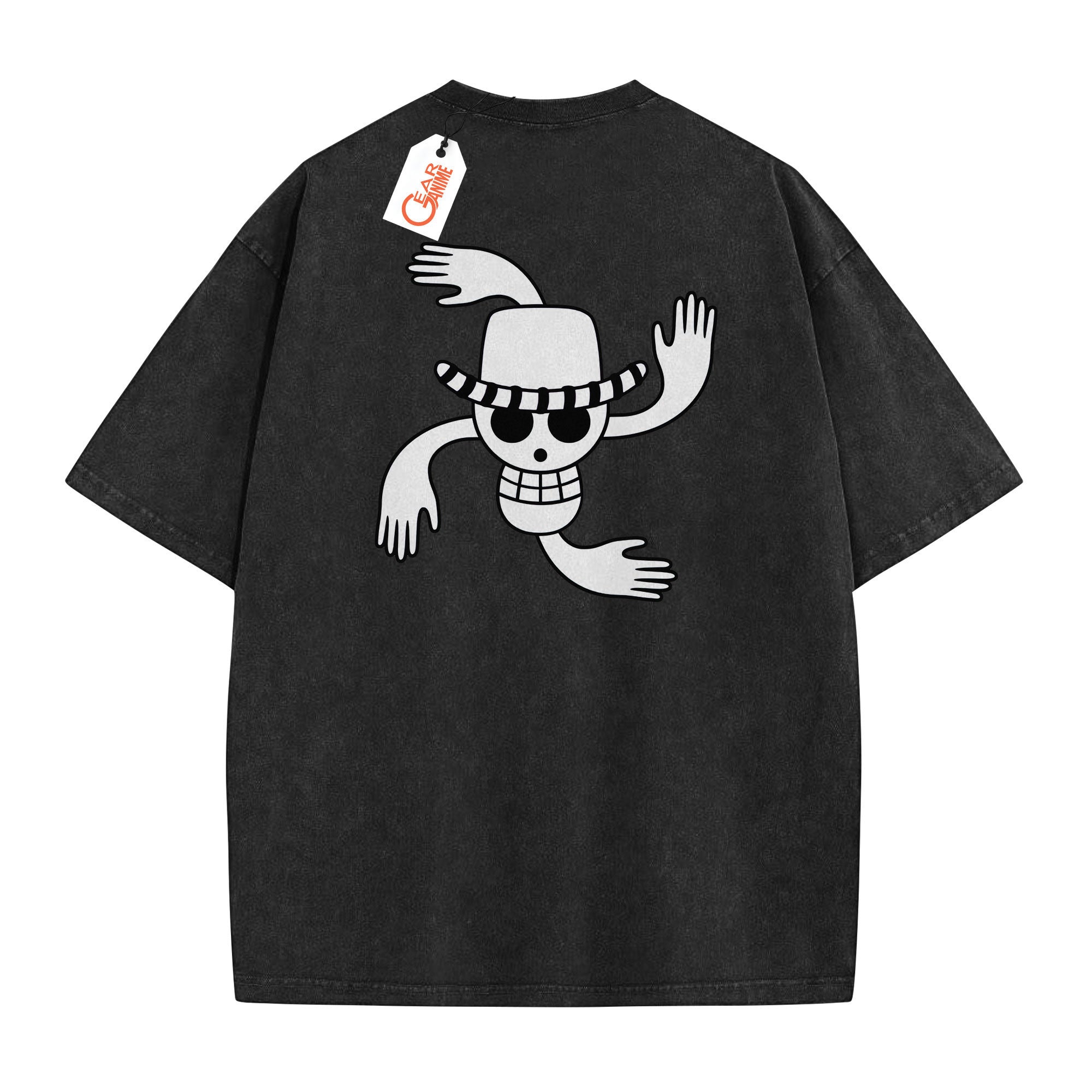 Nico Robin Wanted Washed T-shirt Vintage Style