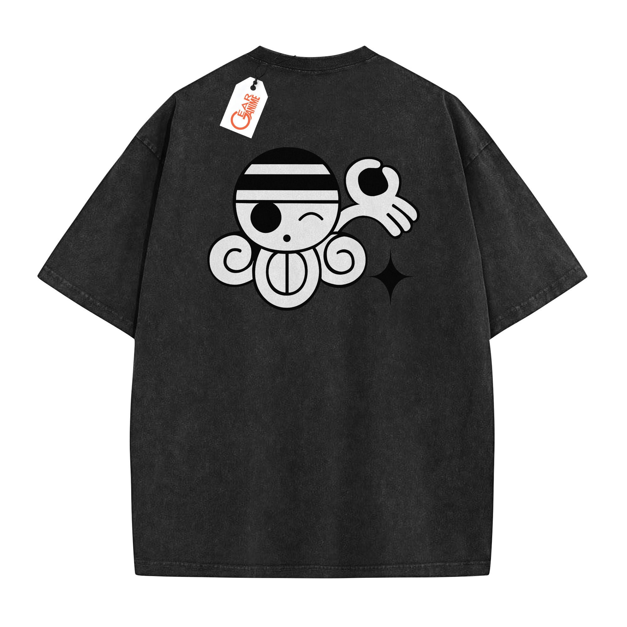 Nami Wanted Washed T-shirt Vintage Style