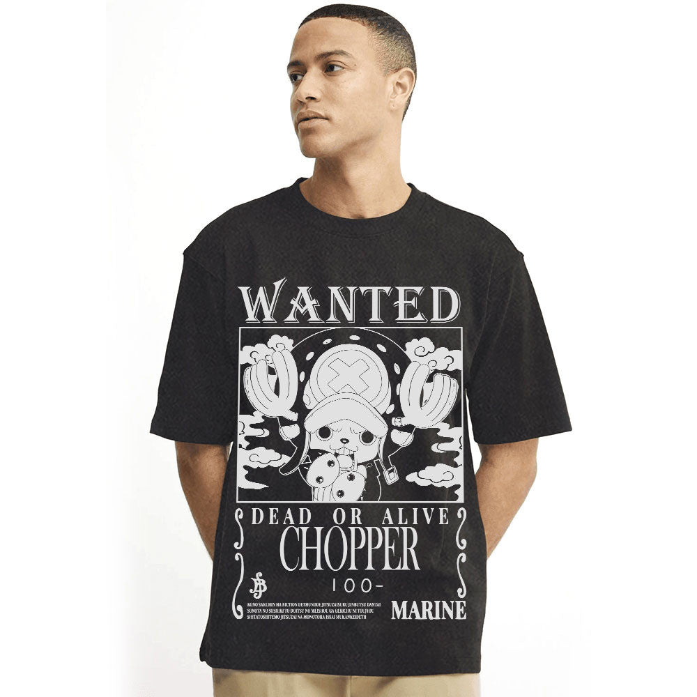 Chopper Wanted Washed T-shirt Vintage Style