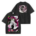 Mitsuri Kanroji Washed T-shirt Vintage Style