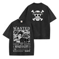 Luffy Gear 4 Wanted Washed T-shirt Vintage Style