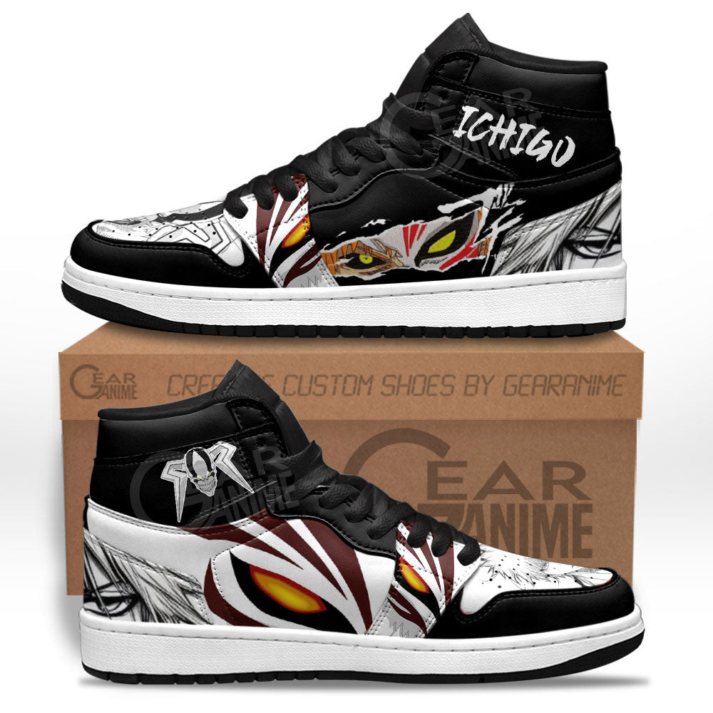 Ichigo Kurosaki Custom High-Top Sneakers Personalized
