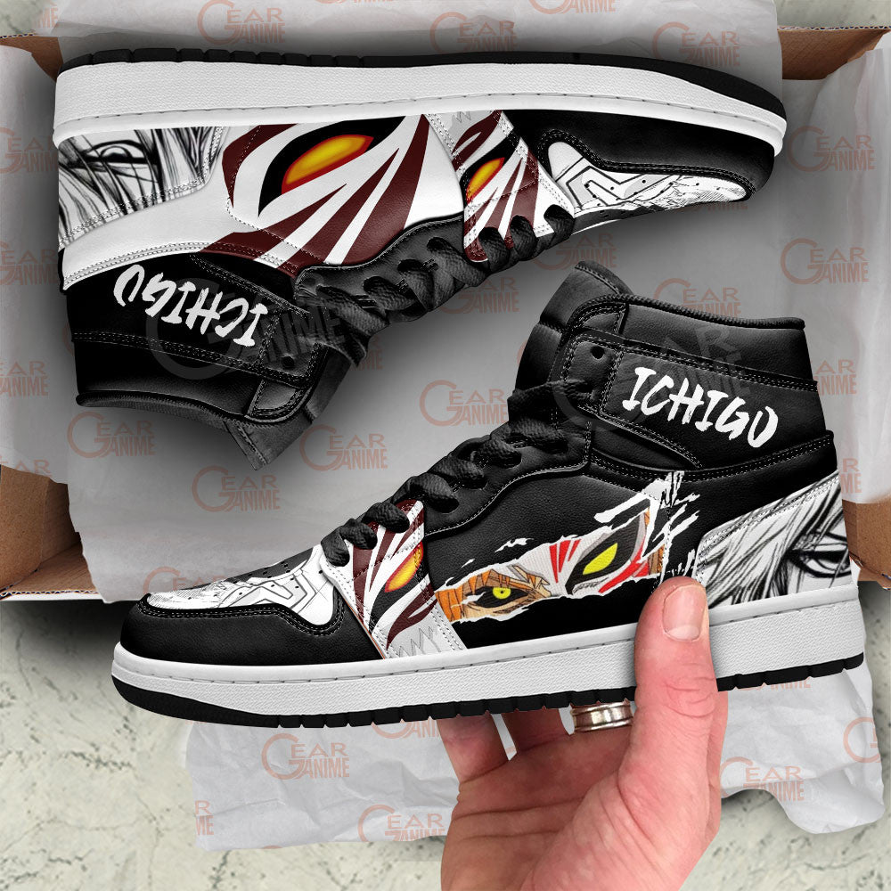 Ichigo Kurosaki Custom High-Top Sneakers Personalized