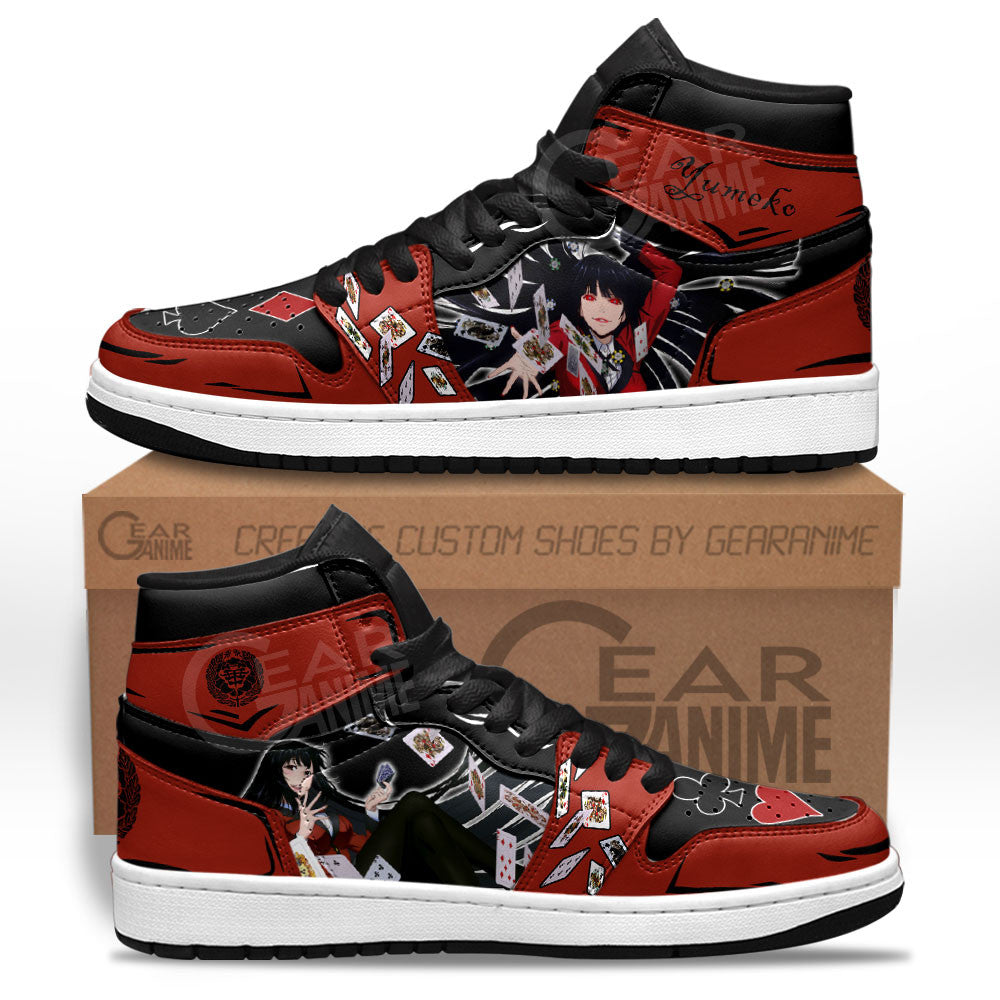 Yumeko Jabami Custom High-Top Sneakers Personalized