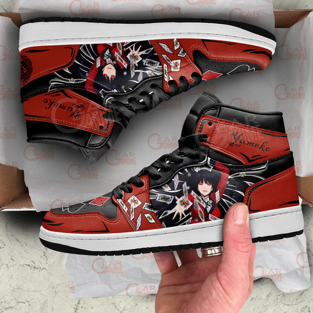 Yumeko Jabami Custom High-Top Sneakers Personalized