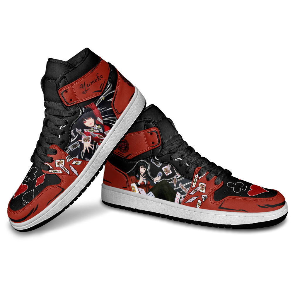 Yumeko Jabami Custom High-Top Sneakers Personalized