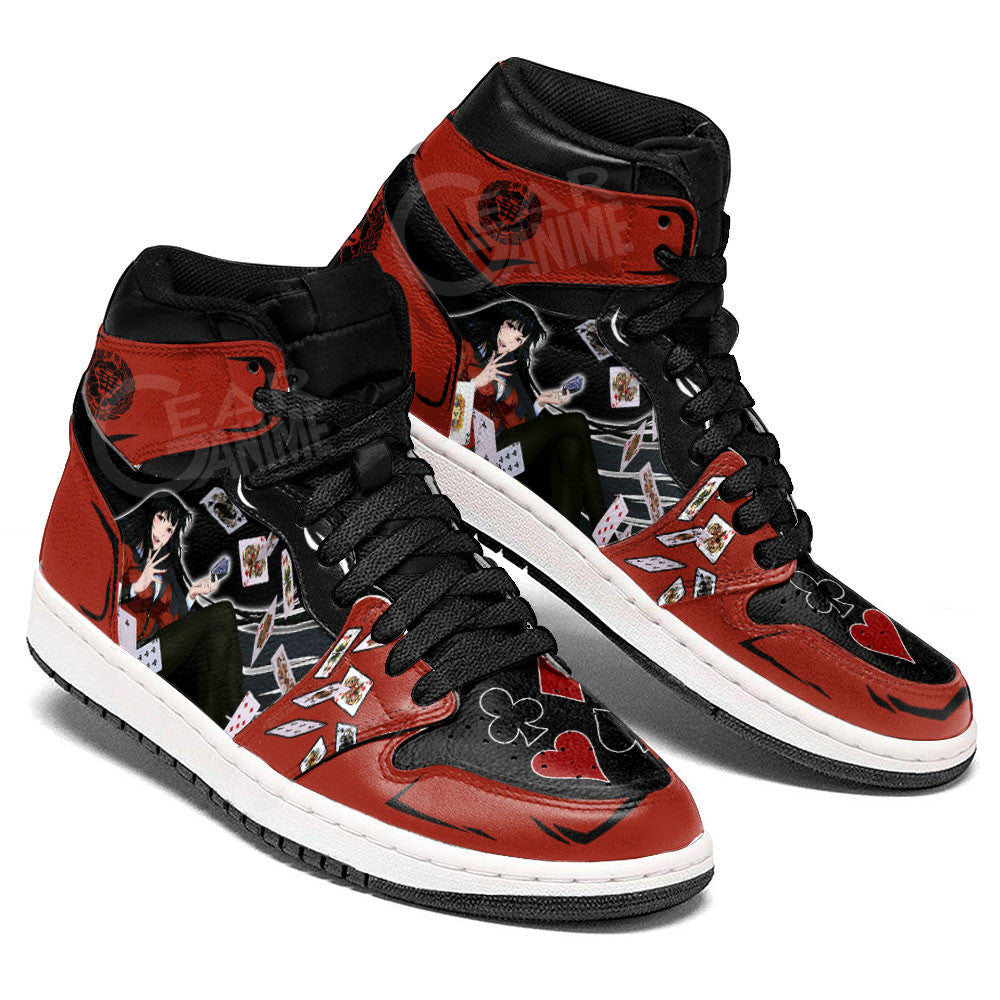 Yumeko Jabami Custom High-Top Sneakers Personalized