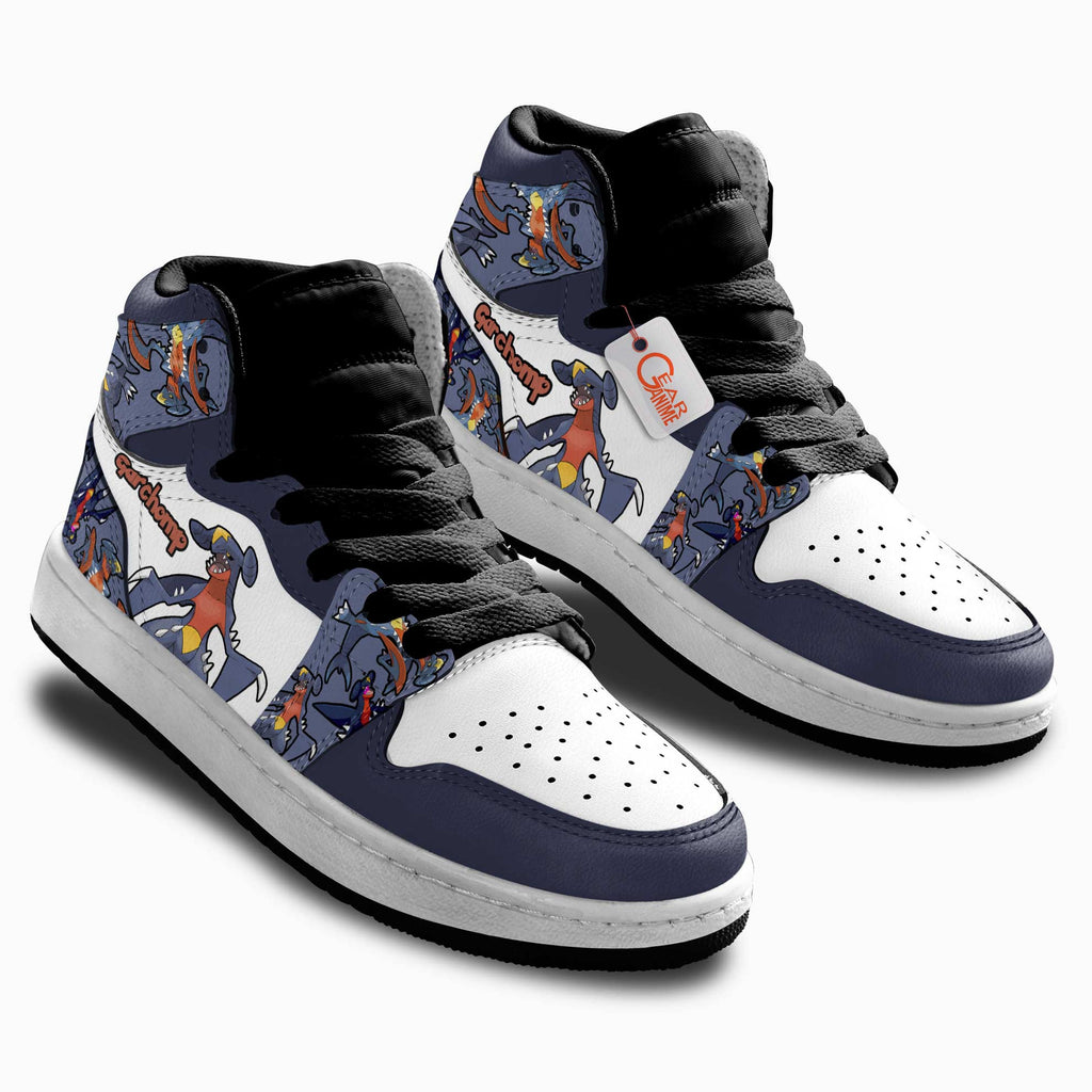 Garchomp Personalized Kids High-Top Sneakers