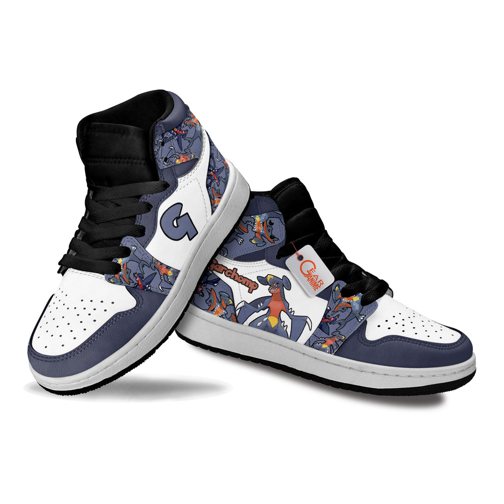 Garchomp Personalized Kids High-Top Sneakers