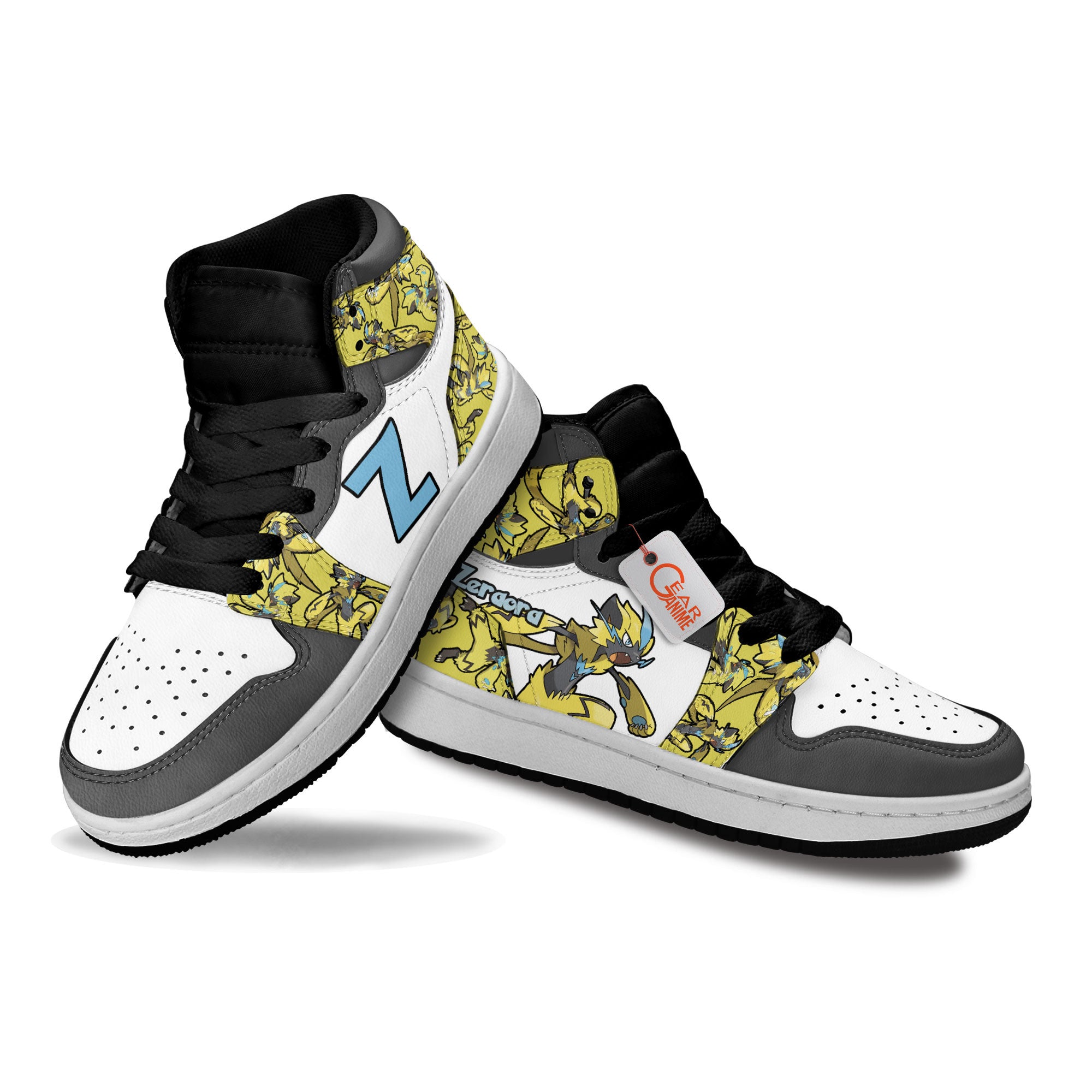 Zeraora Personalized Kids High-Top Sneakers