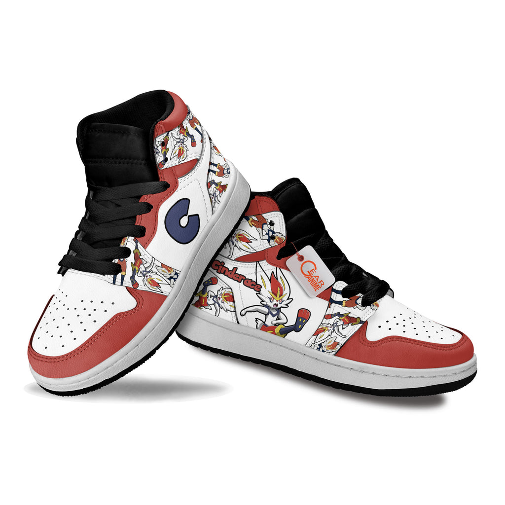 Cinderace Personalized Kids High-Top Sneakers