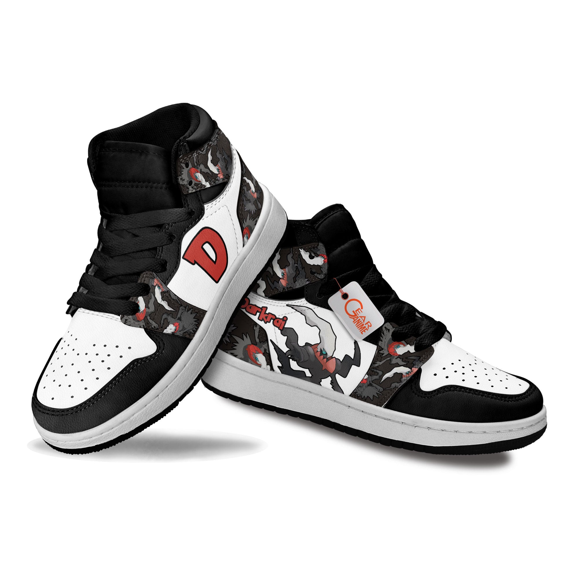 Darkrai Personalized Kids High-Top Sneakers