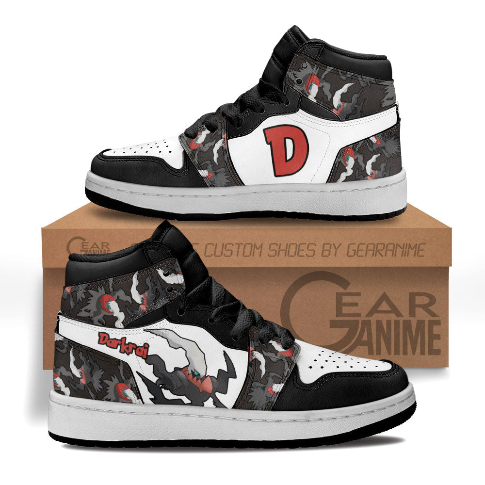 Darkrai Personalized Kids High-Top Sneakers