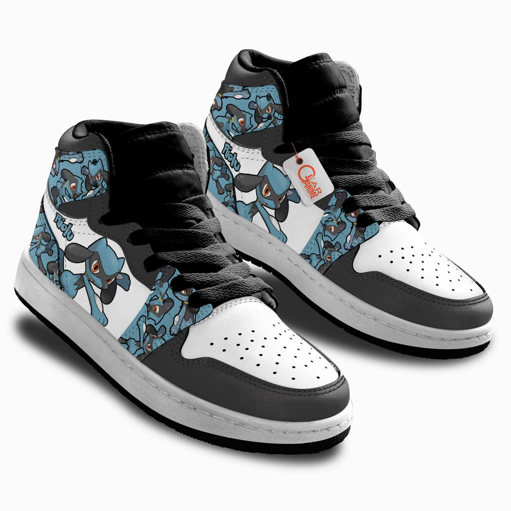 Riolu Personalized Kids High-Top Sneakers