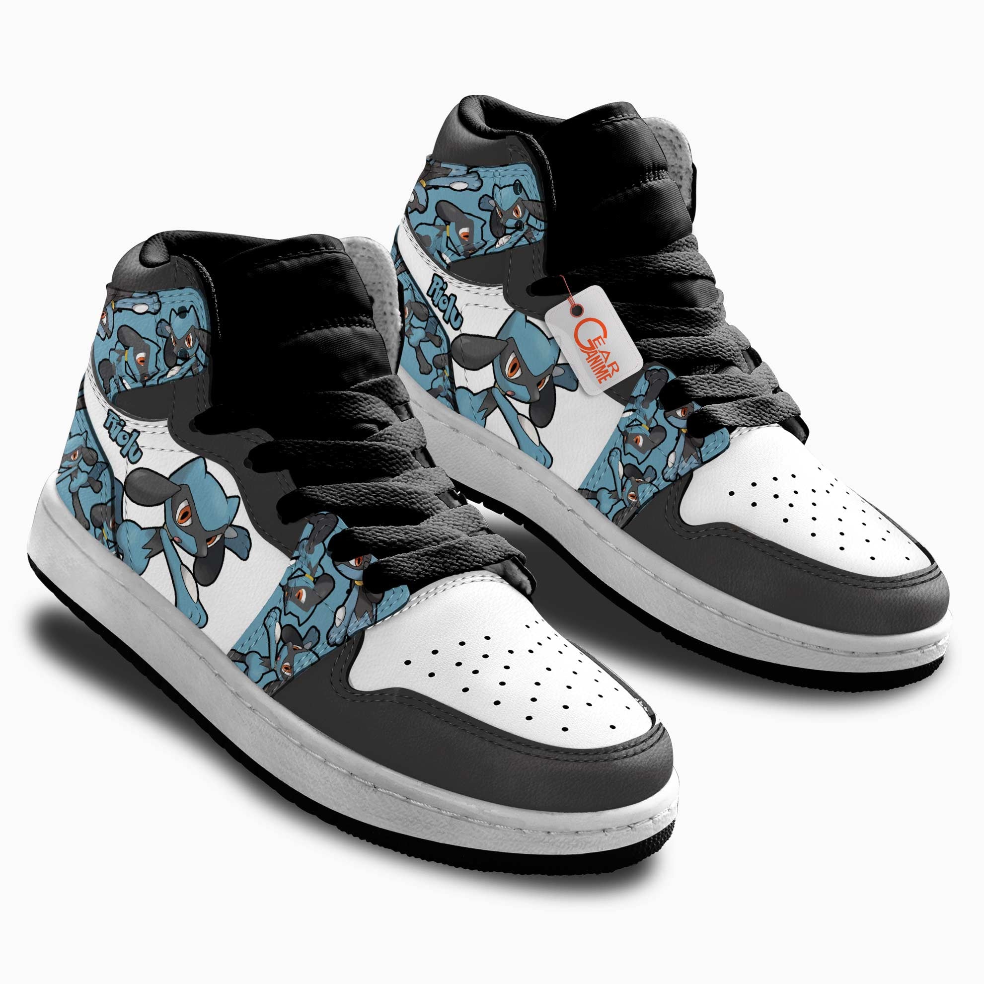 Riolu Personalized Kids High-Top Sneakers