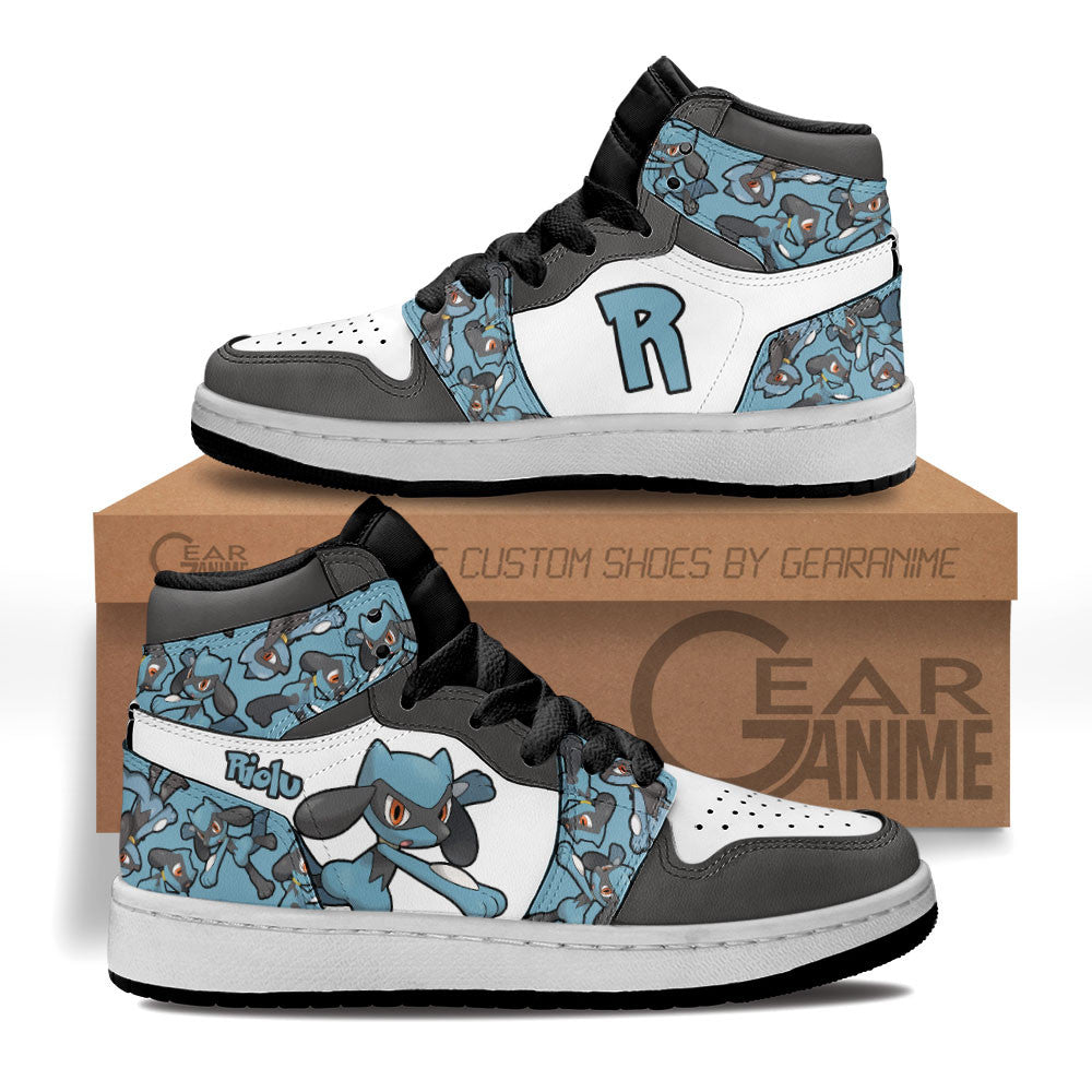 Riolu Personalized Kids High-Top Sneakers