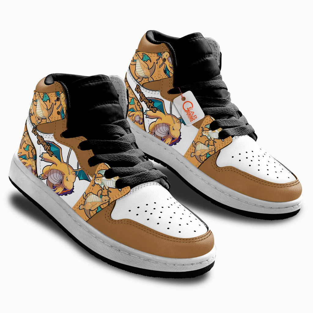 Dragonite Personalized Kids High-Top Sneakers