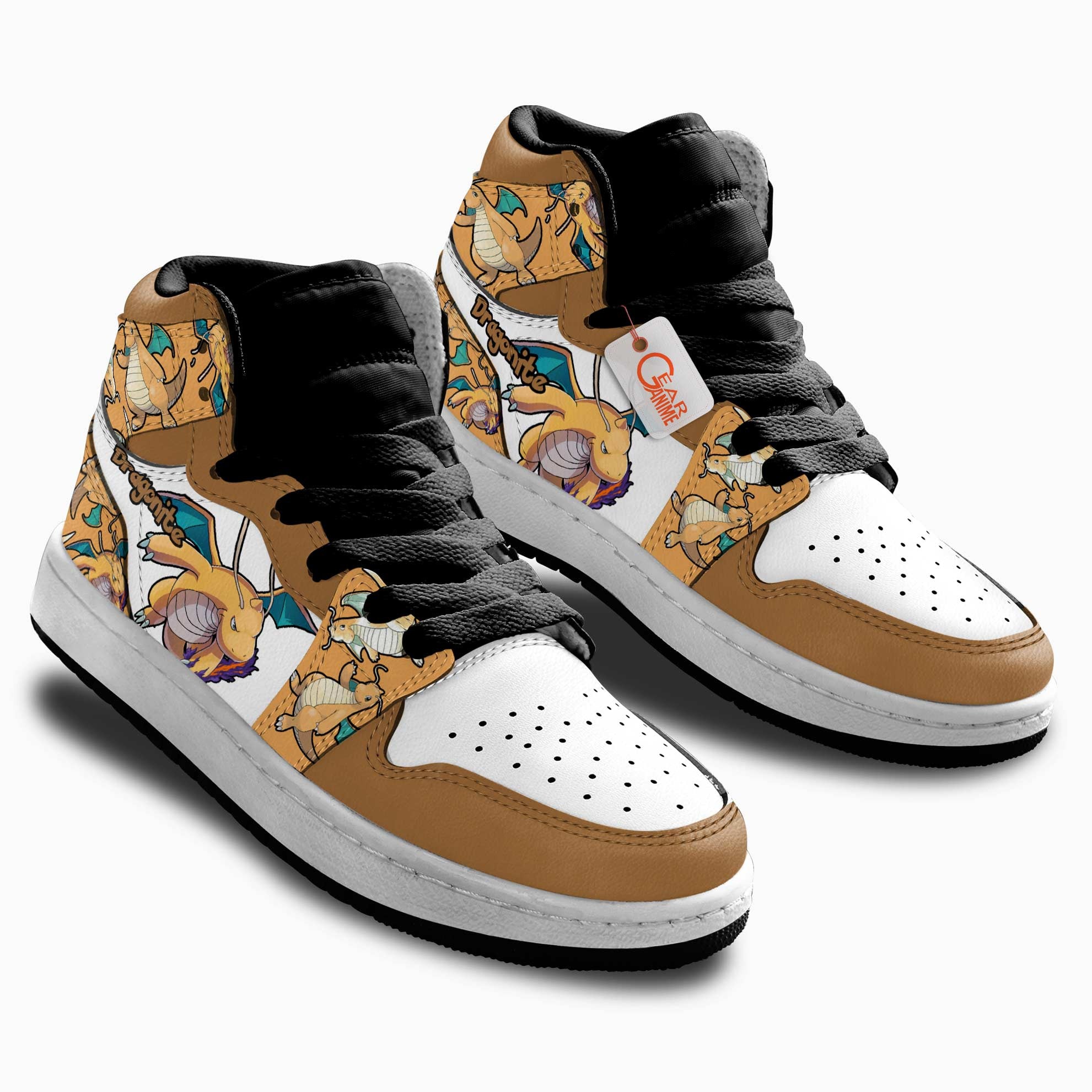 Dragonite Personalized Kids High-Top Sneakers