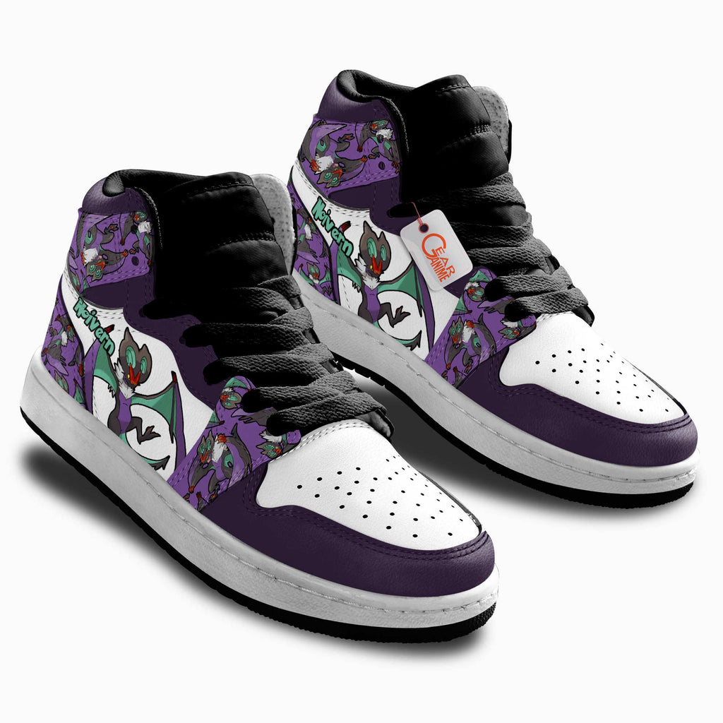 Noivern Personalized Kids High-Top Sneakers