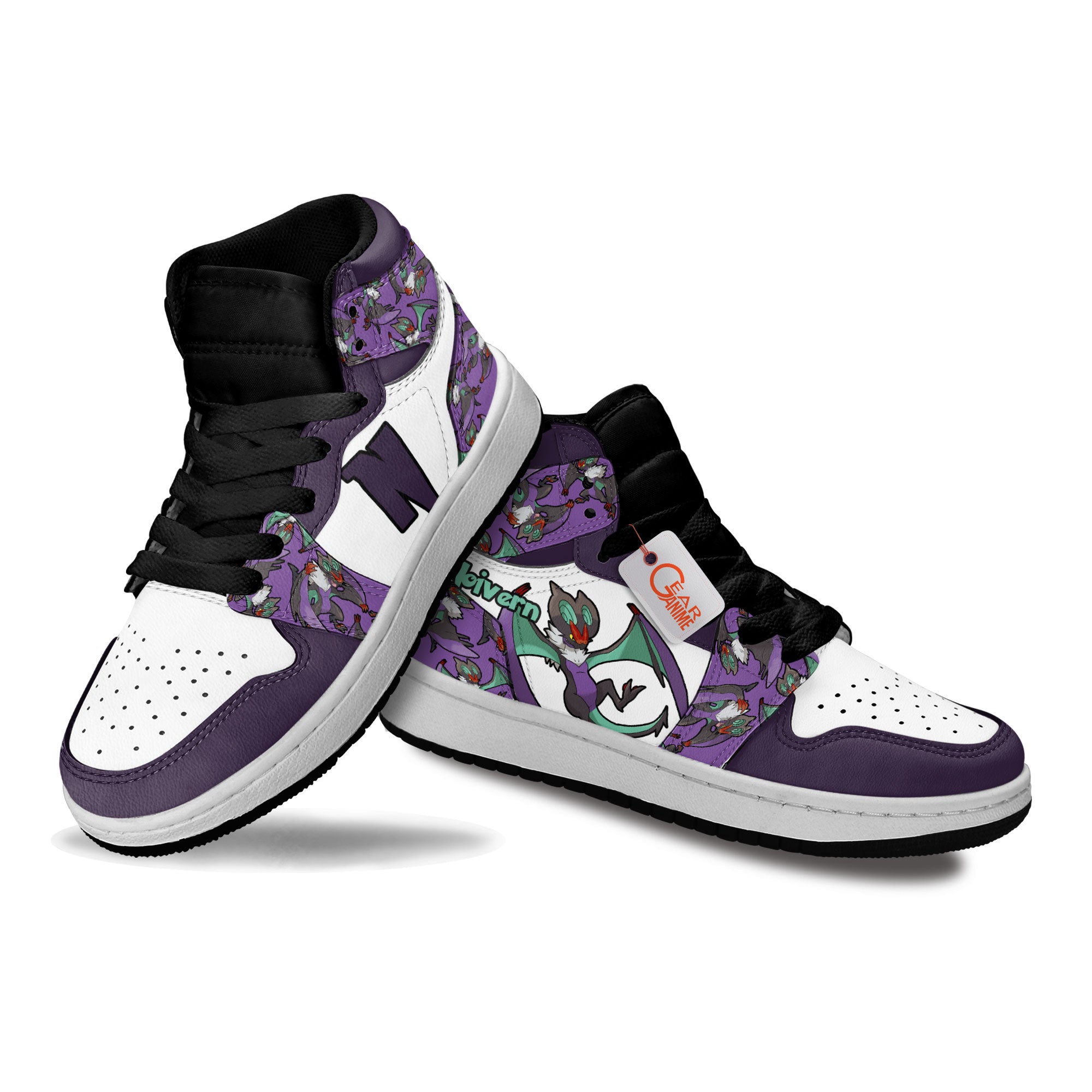 Noivern Personalized Kids High-Top Sneakers