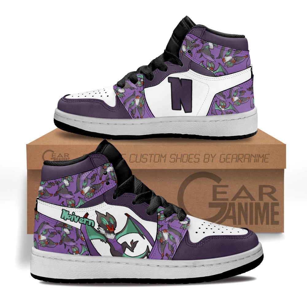Noivern Personalized Kids High-Top Sneakers