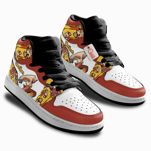 Blaziken Personalized Kids High-Top Sneakers