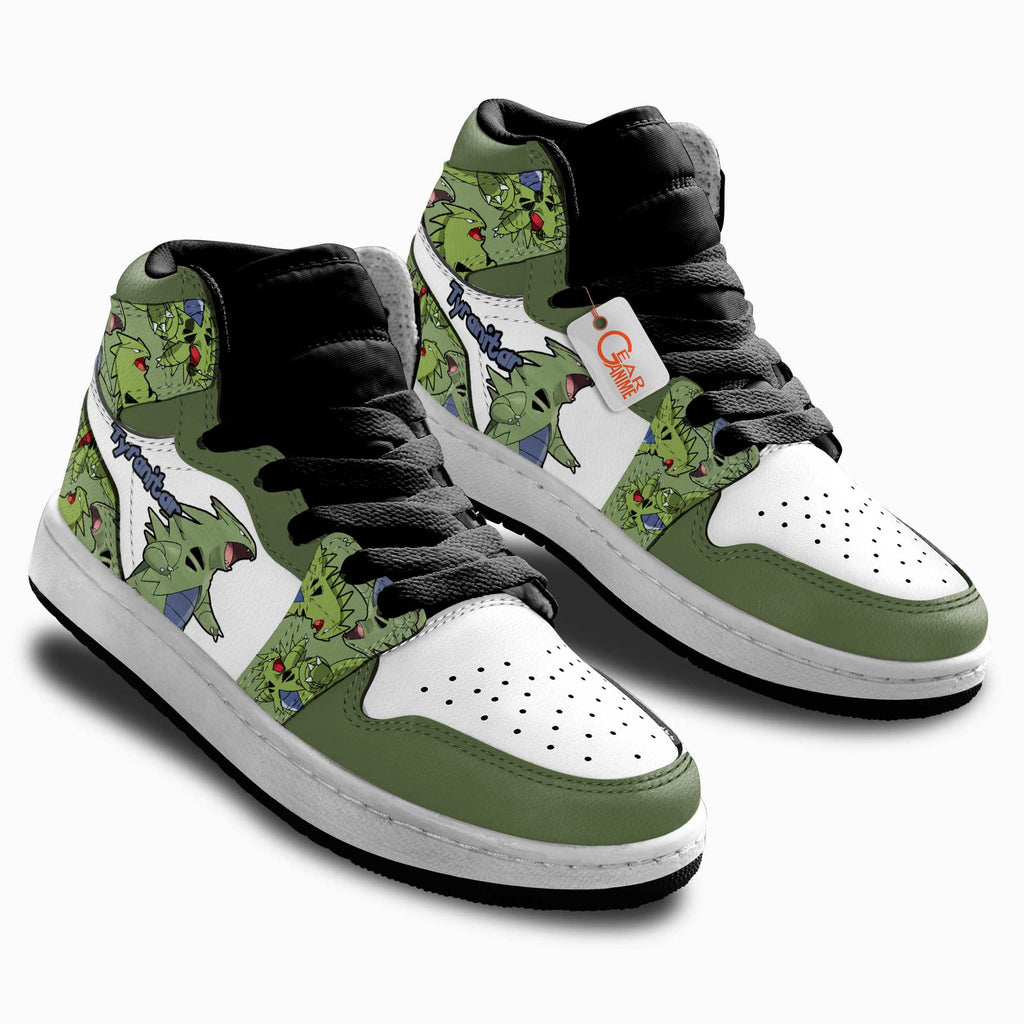 Tyranitar Personalized Kids High-Top Sneakers