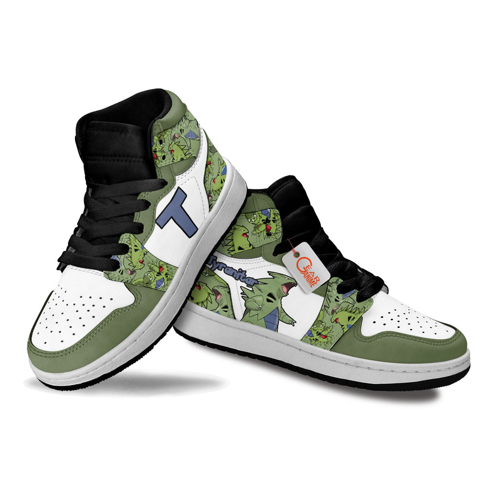 Tyranitar Personalized Kids High-Top Sneakers