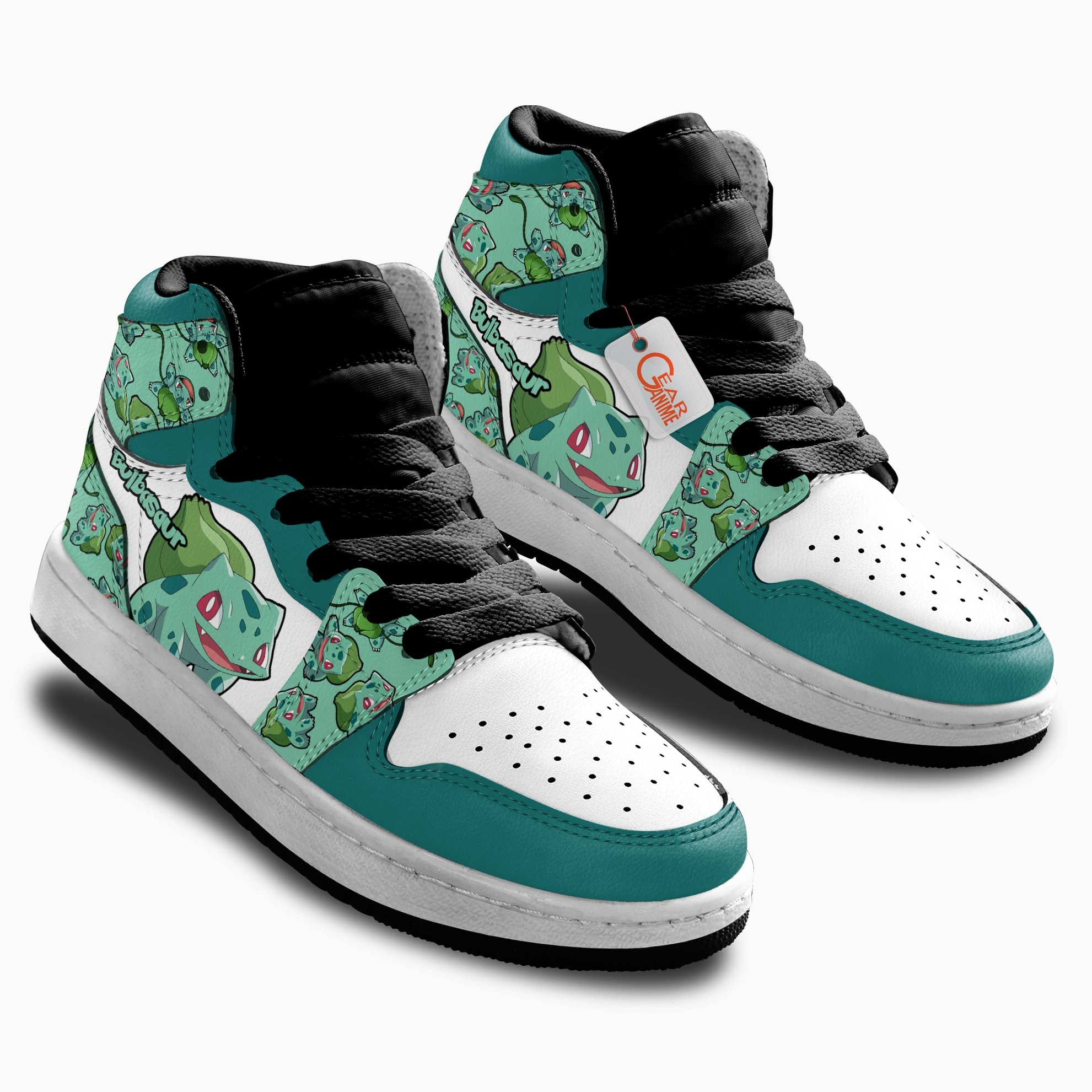 Bulbasaur Personalized Kids High-Top Sneakers
