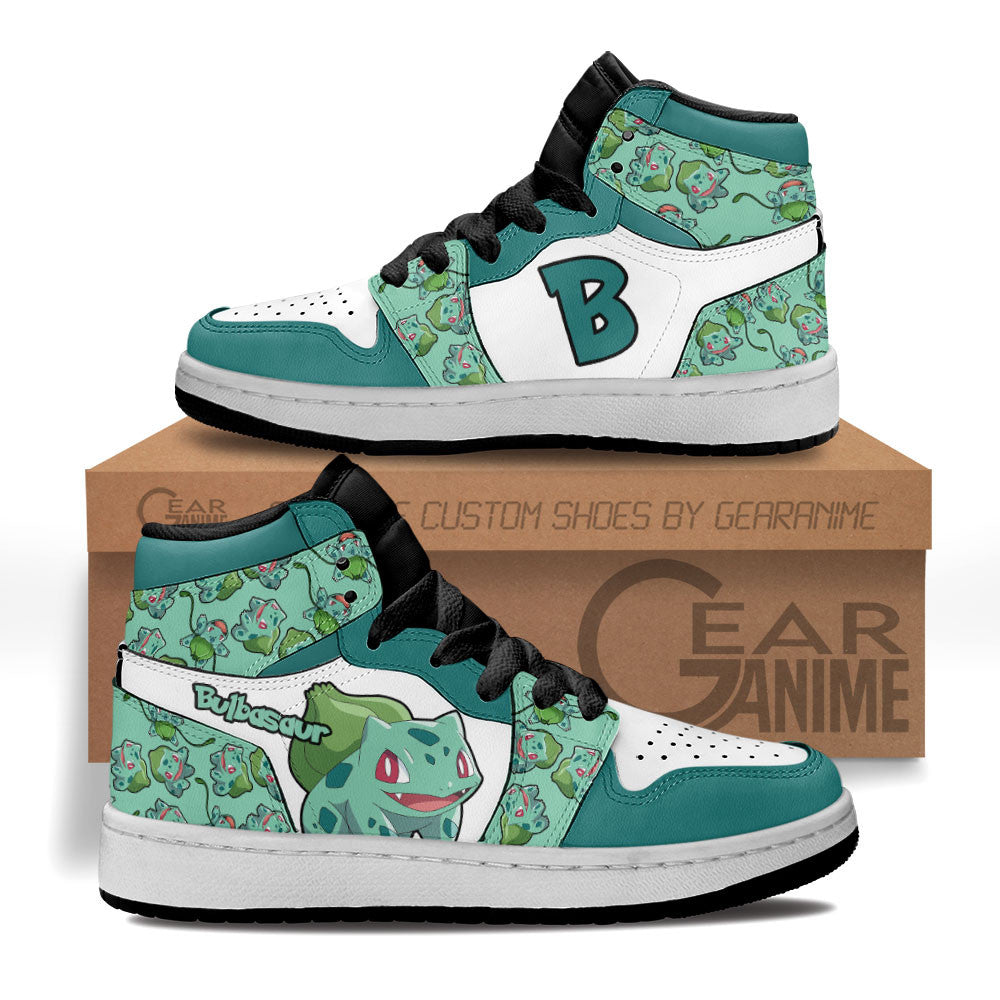 Bulbasaur Personalized Kids High-Top Sneakers