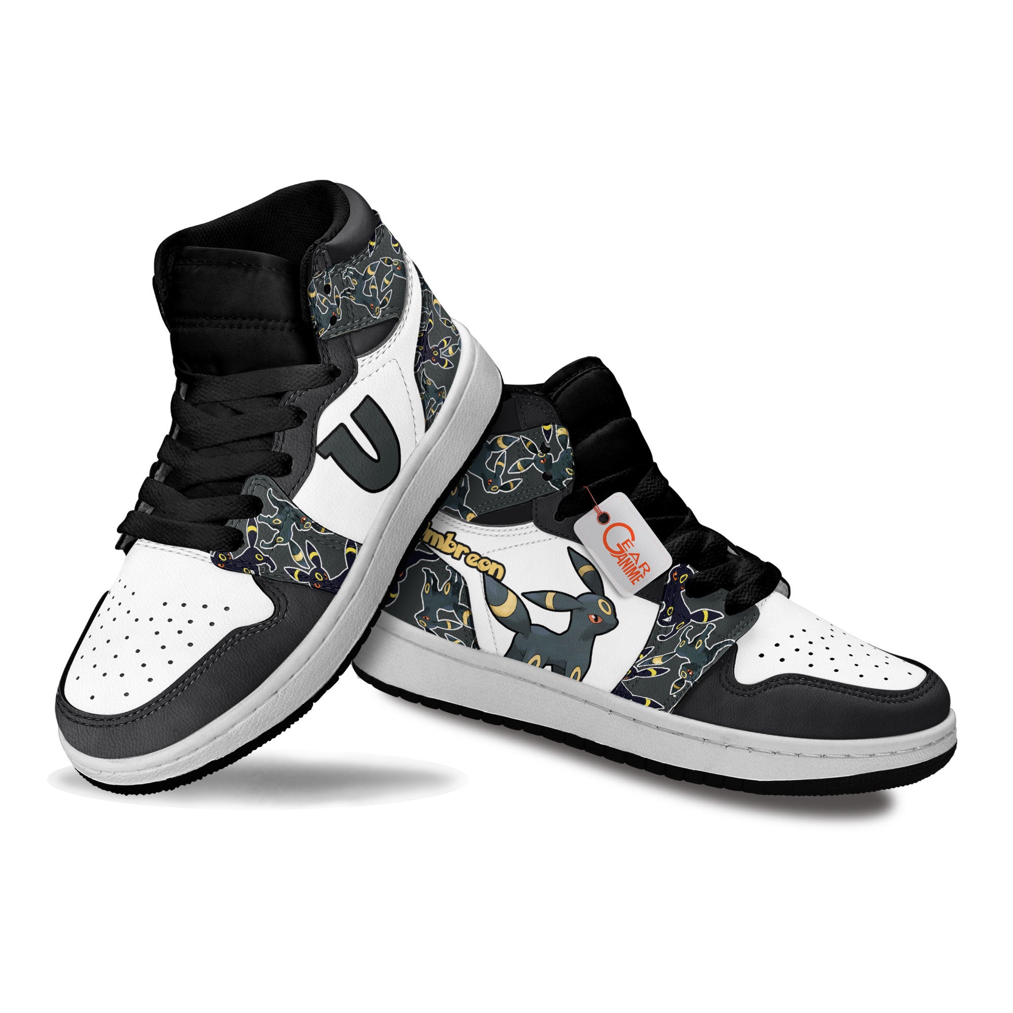 Umbreon Personalized Kids High-Top Sneakers