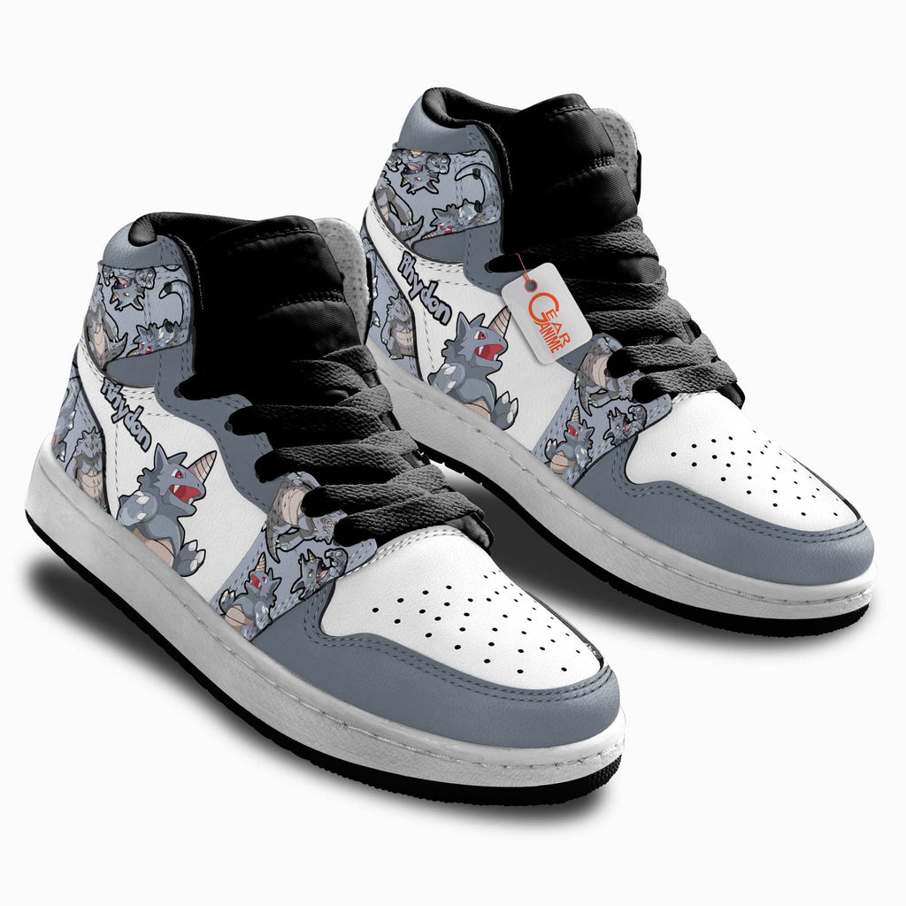Rhydon Personalized Kids High-Top Sneakers
