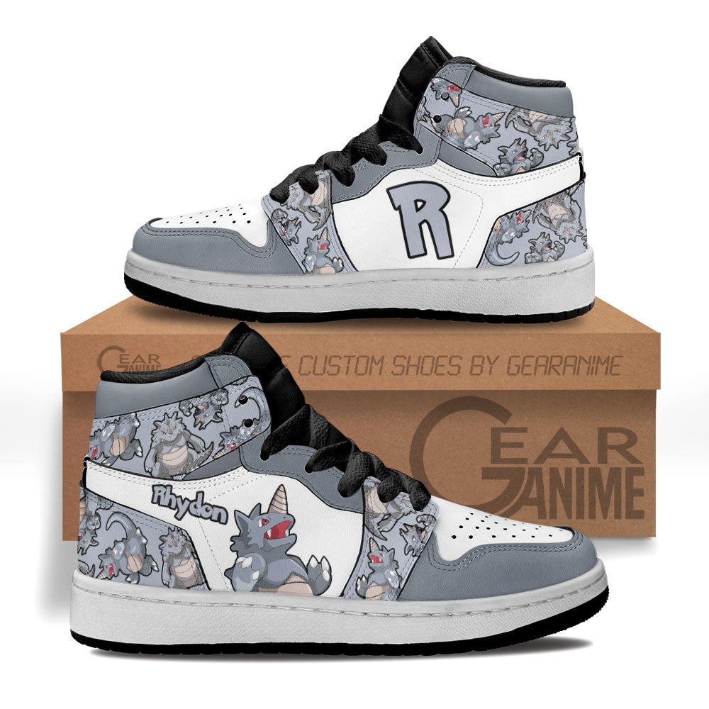 Rhydon Personalized Kids High-Top Sneakers