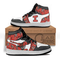 Incineroar Personalized Kids High-Top Sneakers