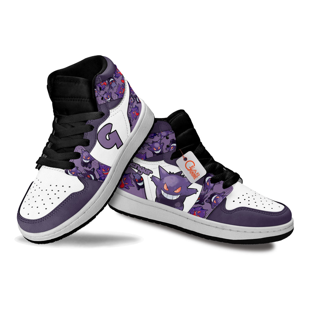 Gengar Personalized Kids High-Top Sneakers