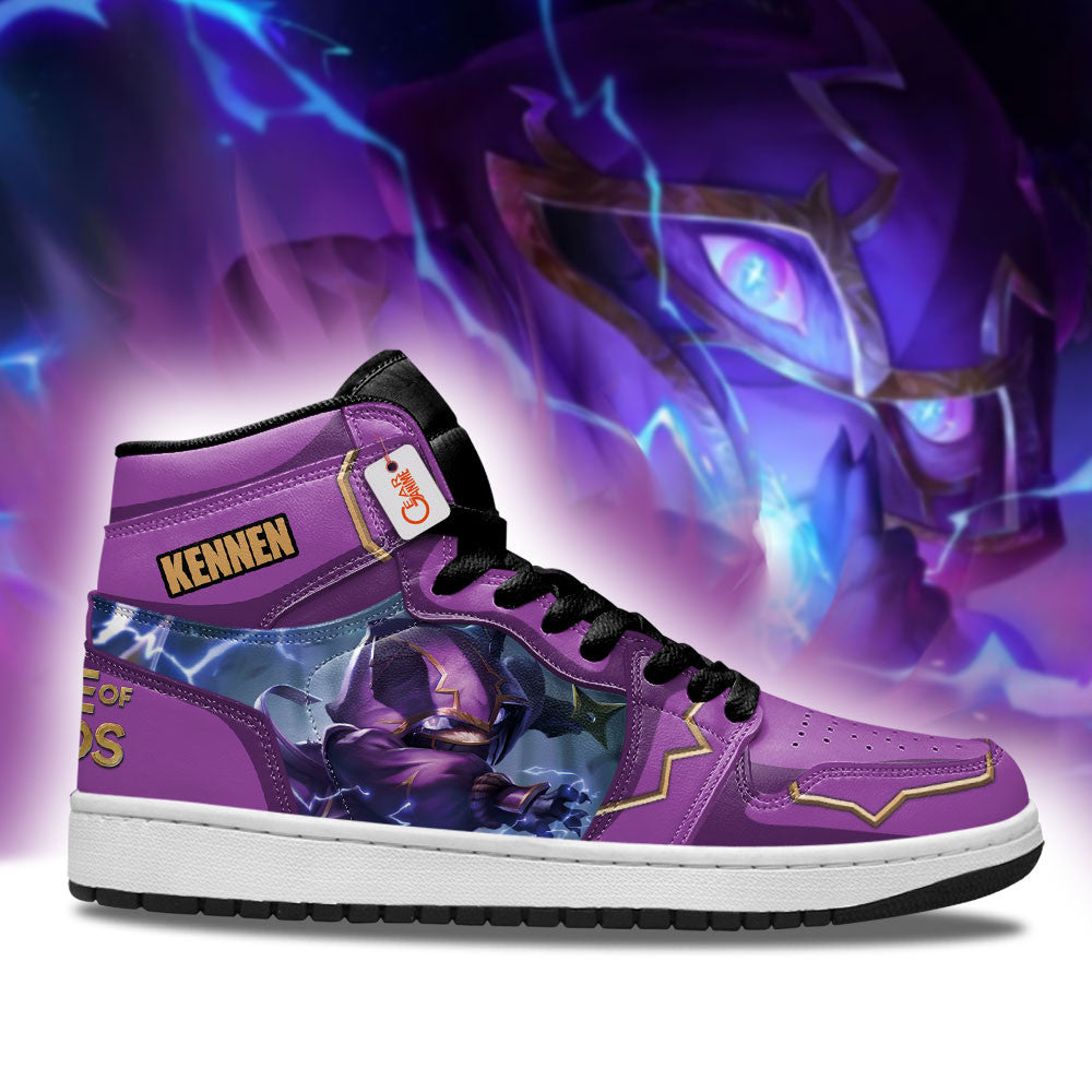 Kennen High-Top Sneakers Custom LOL Game Personalized