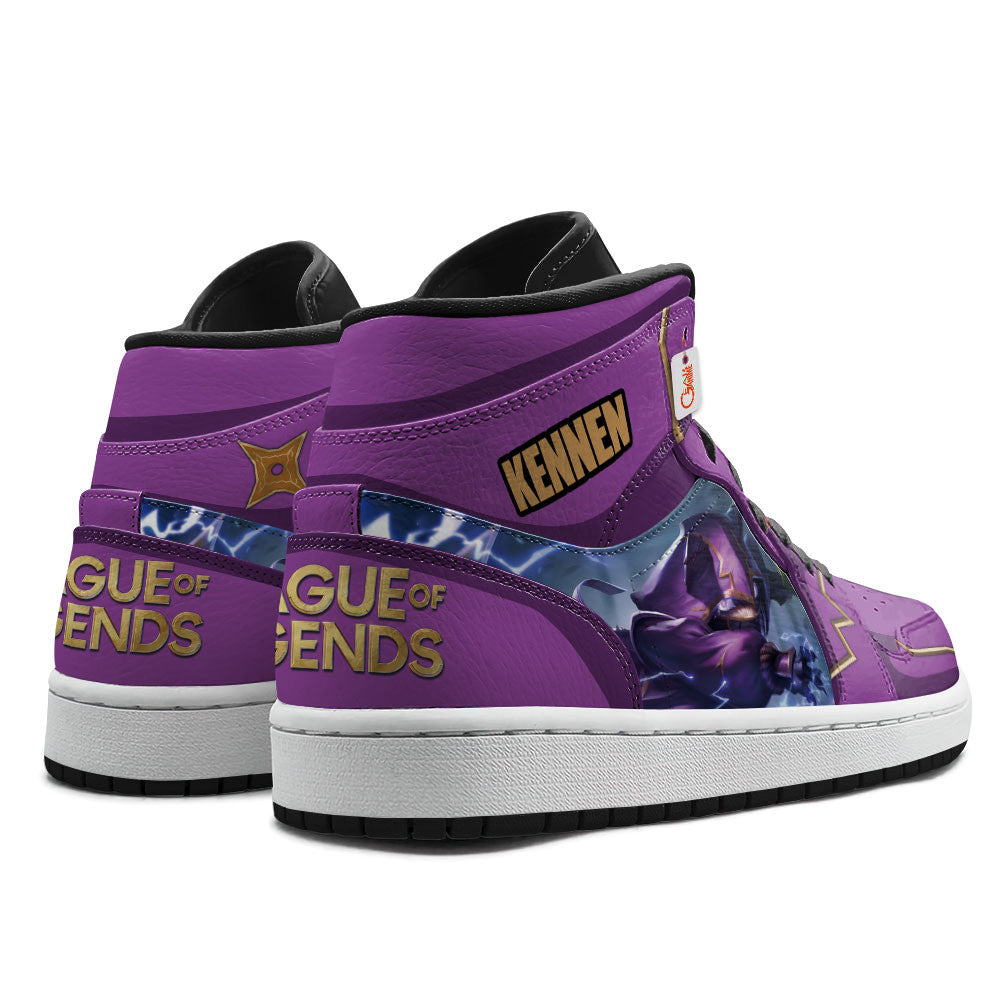 Kennen High-Top Sneakers Custom LOL Game Personalized