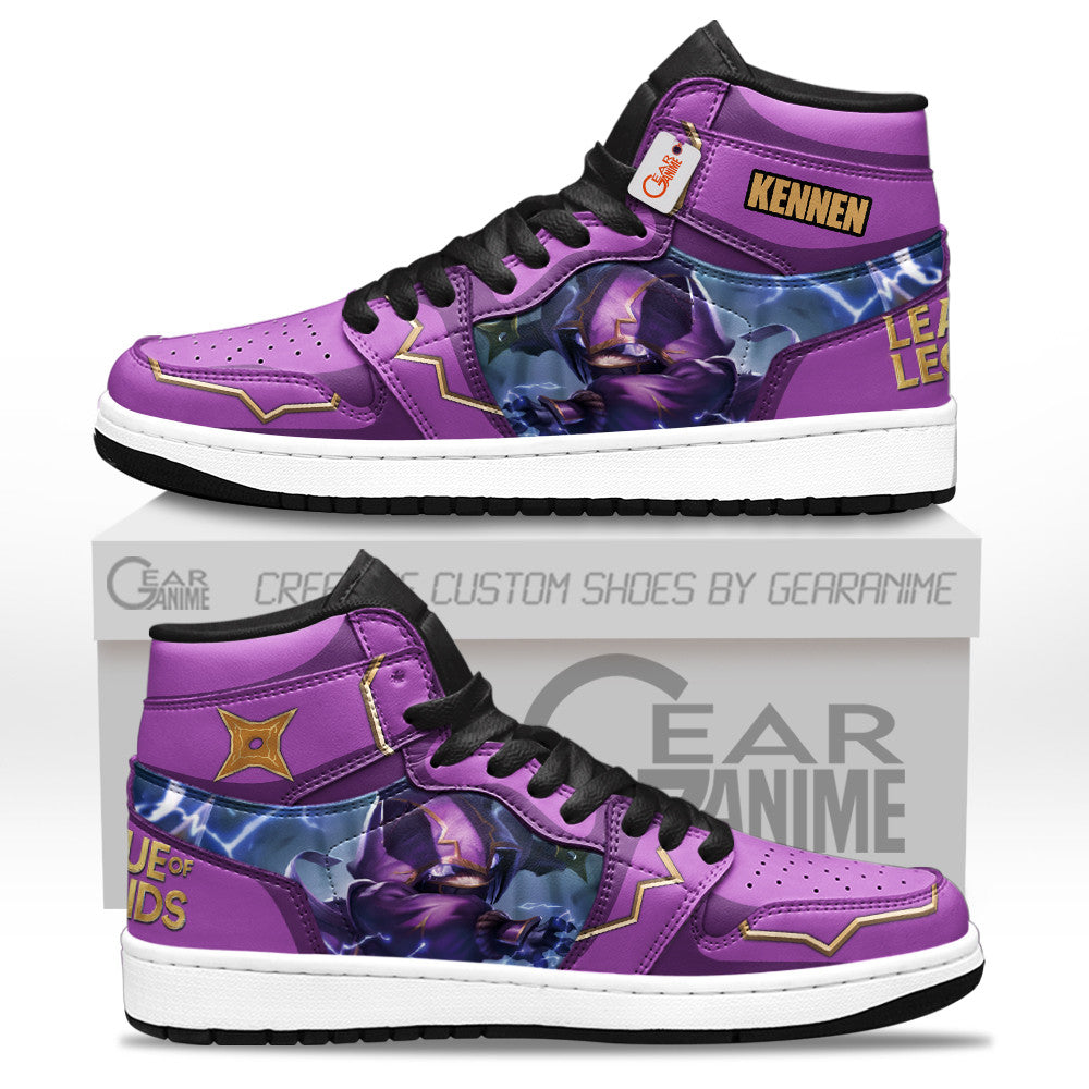 Kennen High-Top Sneakers Custom LOL Game Personalized