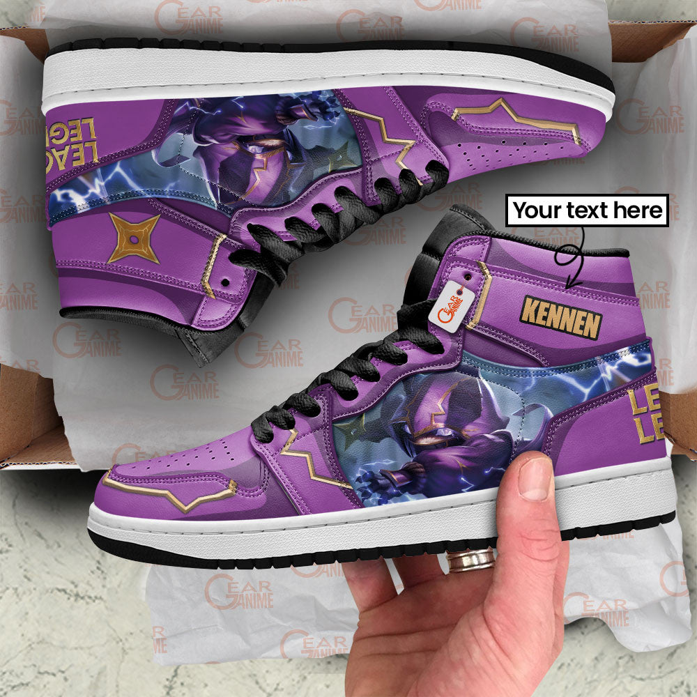 Kennen High-Top Sneakers Custom LOL Game Personalized