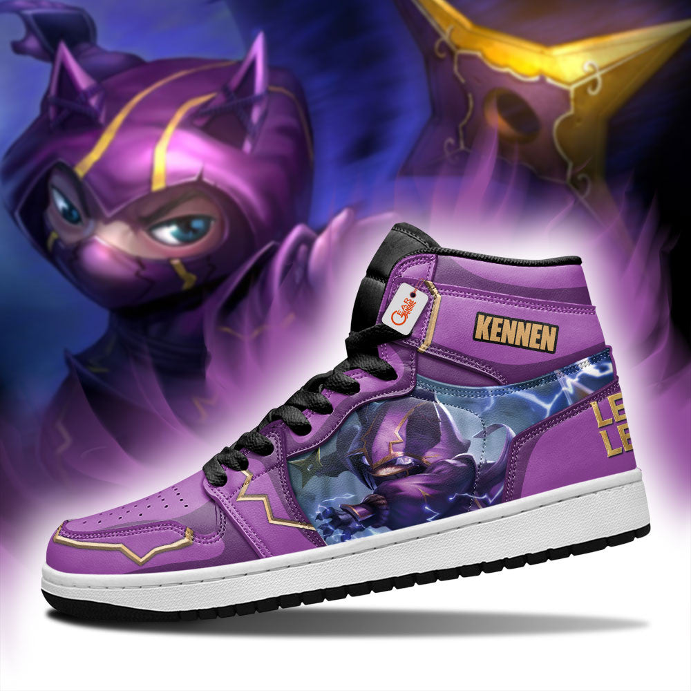 Kennen High-Top Sneakers Custom LOL Game Personalized