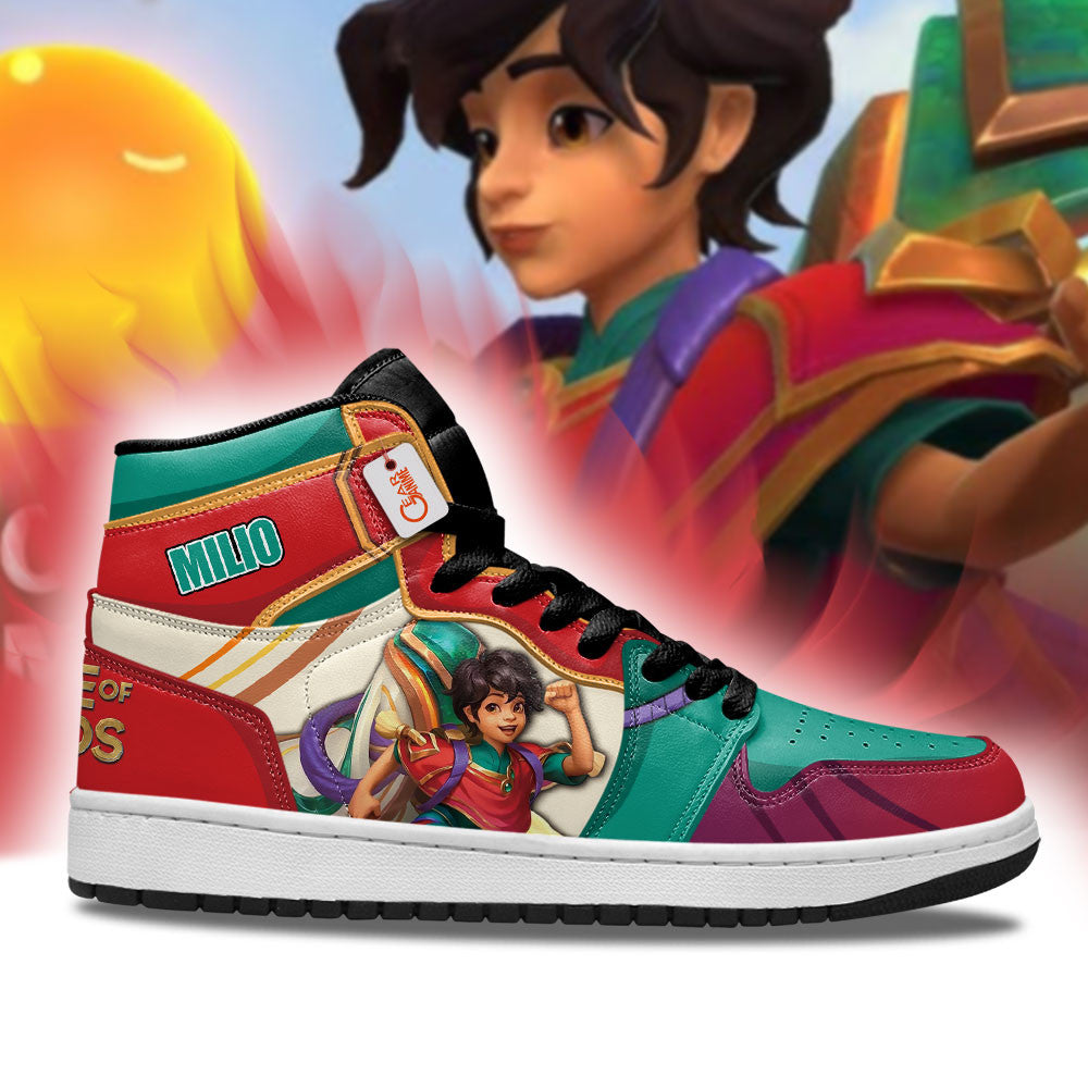 Milio High-Top Sneakers Custom LOL Game Personalized