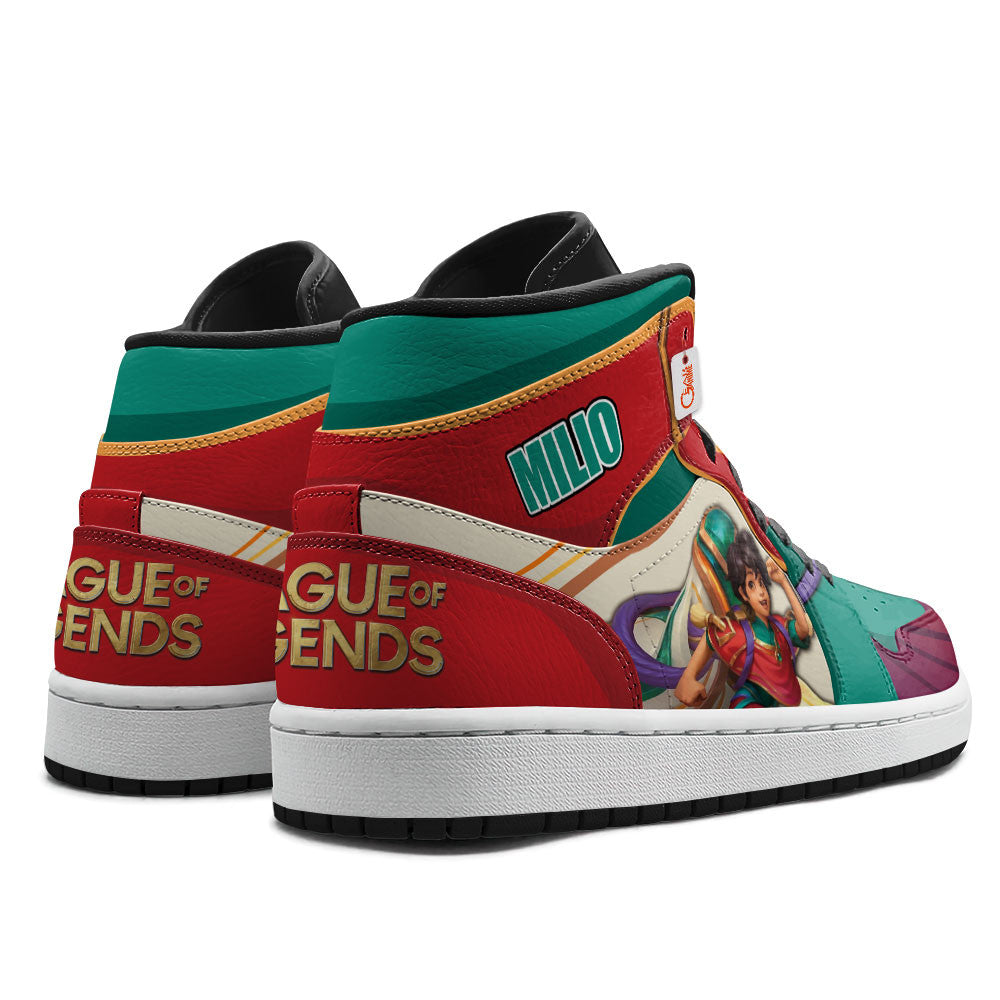 Milio High-Top Sneakers Custom LOL Game Personalized